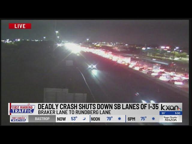 One dead in I-35 crash in north Austin Tuesday morning