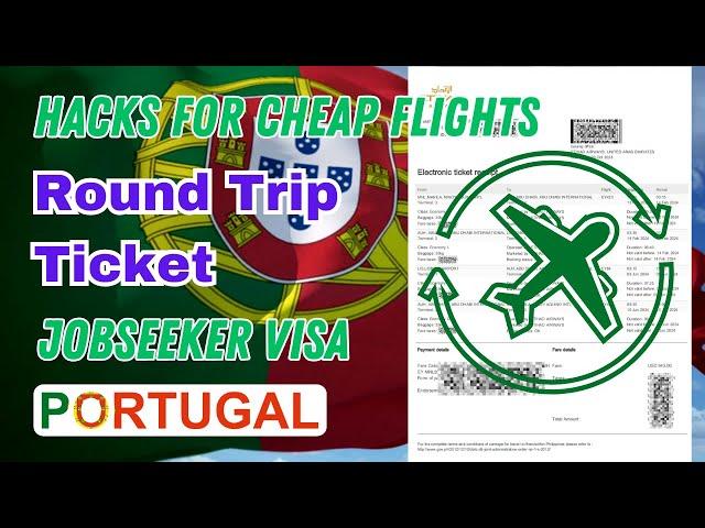 Round Trip Airline Ticket | Cheap Flights | Hacks