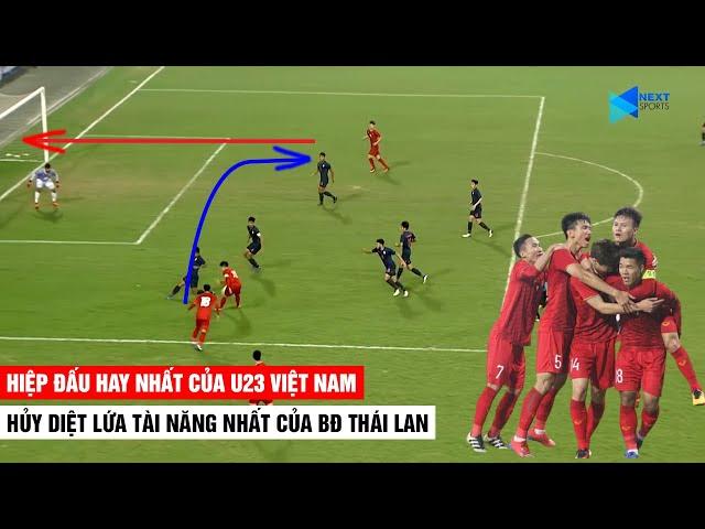 Hiệp Đấu Hay Nhất Hủy Diệt Người Thái Của U23 Việt Nam | Vùi Dập Lứa Tài Năng Nhất Của BĐ Thái Lan