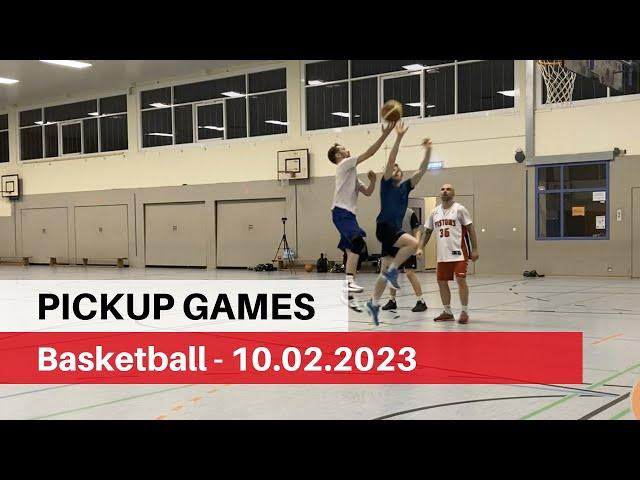 10.02.2023 | Basketball Pickup Games (3x3 / 2x2 / 1x1)