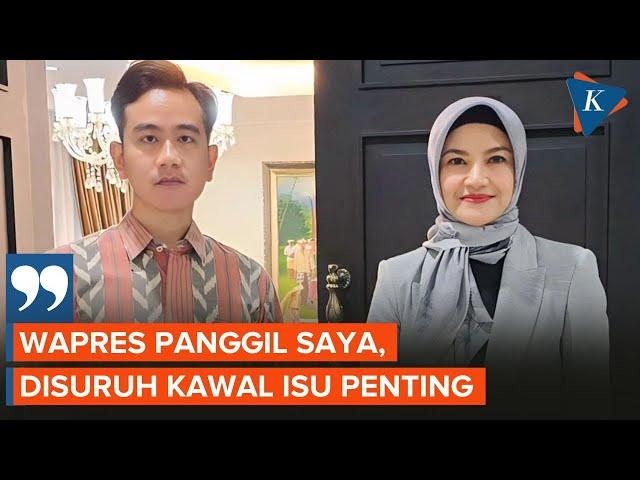 Profil Tina Talisa, Eks Presenter TV yang Jadi Stafsus Gibran