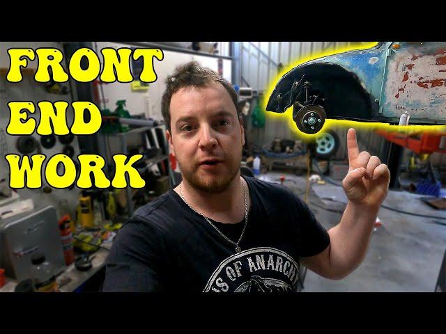 Ratrod Beetle gets some love - Front end refresh - vw bug ratrod build ep. 5