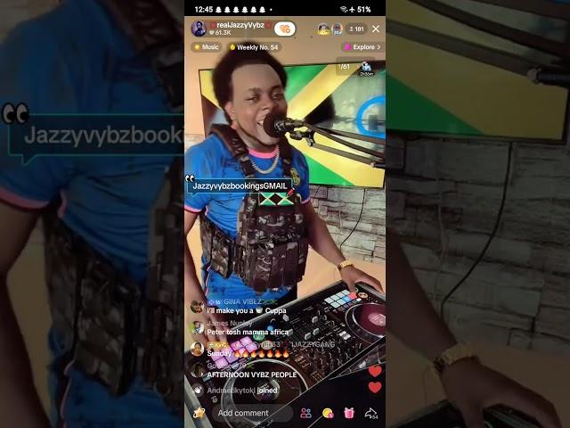 Jazzy Vybz Tiktok Live Reggae Mix February 2024 Sunday vibes