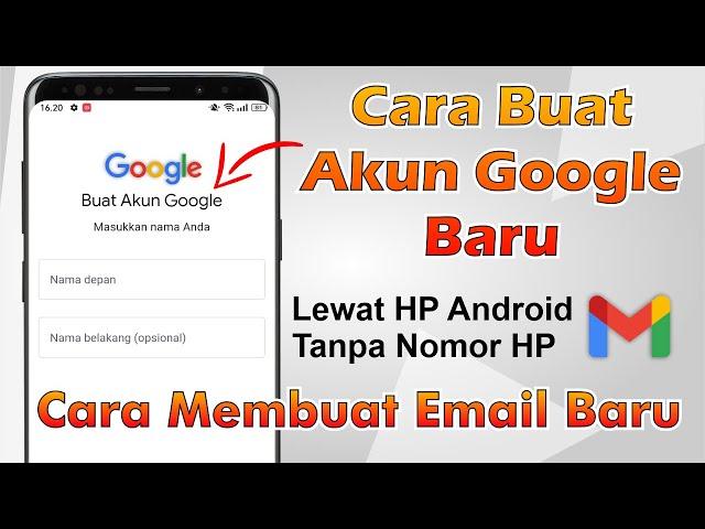 Cara Membuat Akun Google Baru | Cara Membuat Email Baru