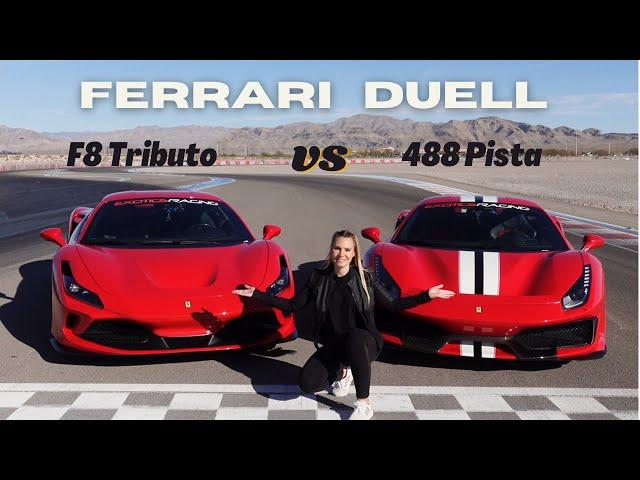 Ferrari F8 TRIBUTO vs. 488 PISTA | Doreen Seidel