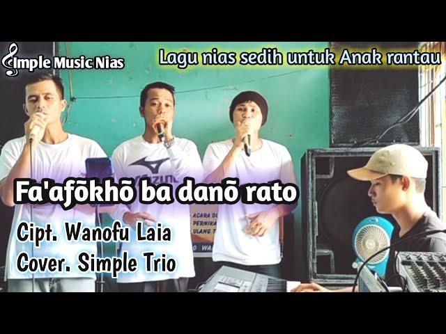 Cover - Faafokho ba dano rato | Simple trio