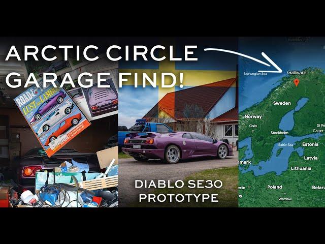 RESCUED! We Found the Lamborghini Diablo SE30 Prototype in the Arctic Circle - EP. 15