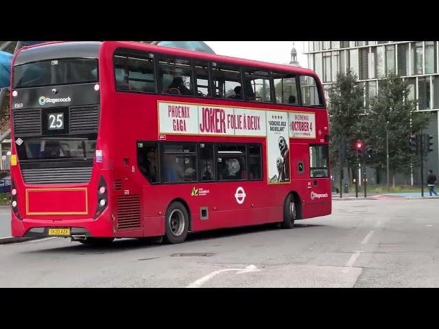 London's Buses in Stratford 2nd October 2024