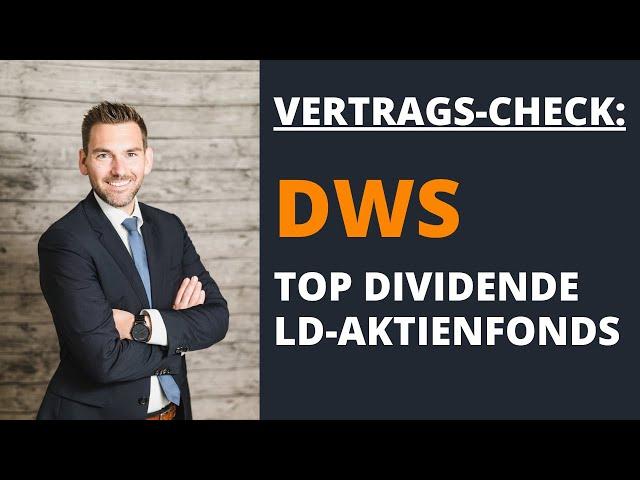 Lohnt sich der DWS Top Dividende Fonds zur Geldanlage?