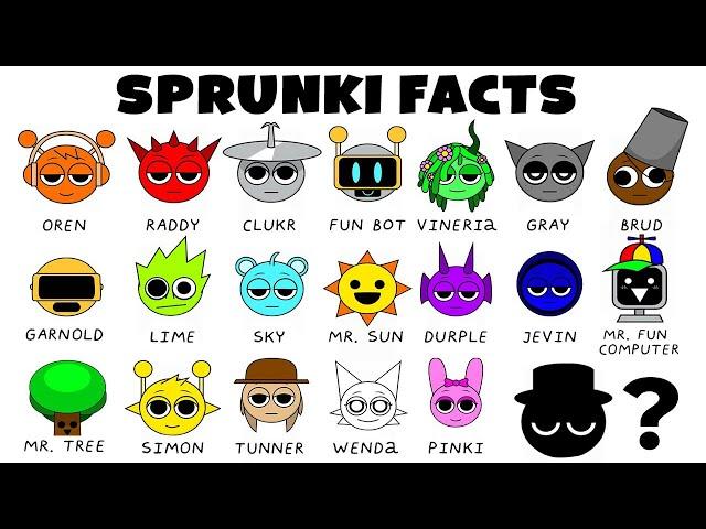 Every Sprunki Facts in 8 Minutes!