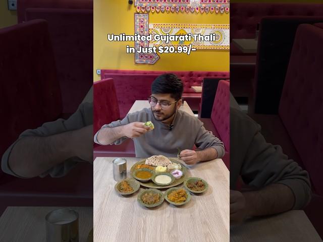 Unlimited Gujarati Thali in Canada - cambridge ontario #gujarati #gujaratithali #canada #cambridge