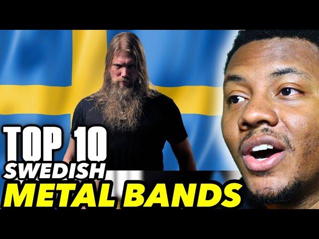 AMERICAN REACTS To Top 10 SWEDISH METAL Bands 