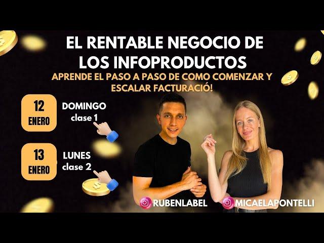 CREA TU NEGOCIO ONLINE CON INFO-PRODUCTOS ( ENTRENAMIENTO COMPLETO PASO A PASO)