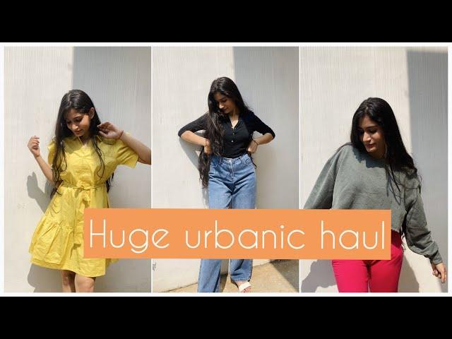 Huge URBANIC HAUL | worth 7400 | myntraxurbanic #urbanichaul #10dayschallenge