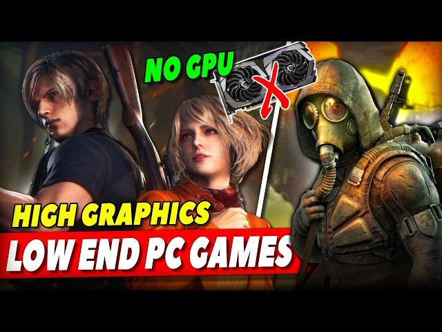 Top 10 Low End PC Games With High Graphics (No GPU + Intel HD iGPU)