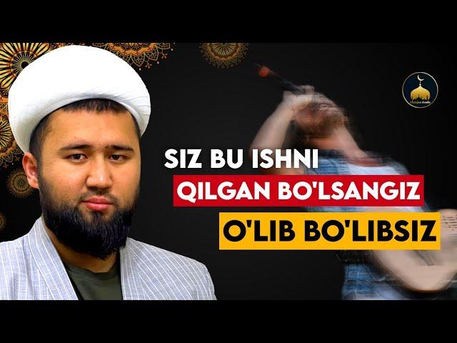 Siz Bu ishni Qilgan bo'lsangiz O'lib bo'libsiz... | Elyorjon domla