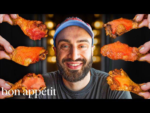 Trying 16 Buffalo Wing Spots in 24 Hours to Find the Best One | Taste Of The Town | Bon Appétit