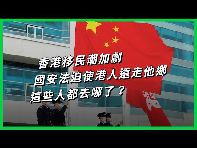 香港移民潮加劇，國安法迫使港人遠走他鄉，這些人都去哪了？【TODAY 看世界】