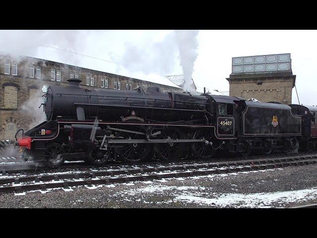 Keighley and Worth Valley Railway - Spring Steam Gala 2023 - Keighley Station