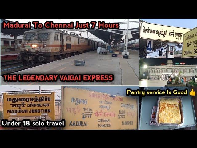 Vaigai express vlog | Madurai to Chennai | fastest train | Morning travel | Yasick Vlogs #madurai