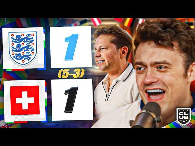 Rory & Buvey Go WILD As England WIN On Penalties! | England 1-1 Switzerland (5-3 on pens)