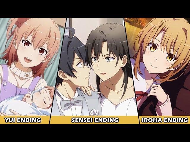 Every Oregairu Visual Novel Ending Explained (My Teen Romantic Comedy)