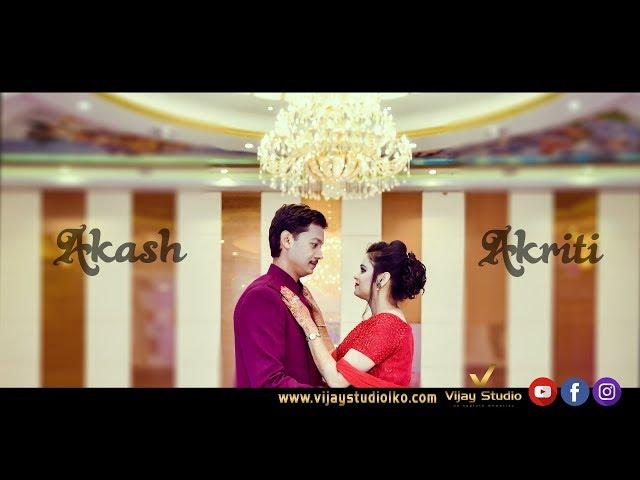 Akash & Akriti || Ring Ceremony Video || Vijay Studio  || Ornate Banquet