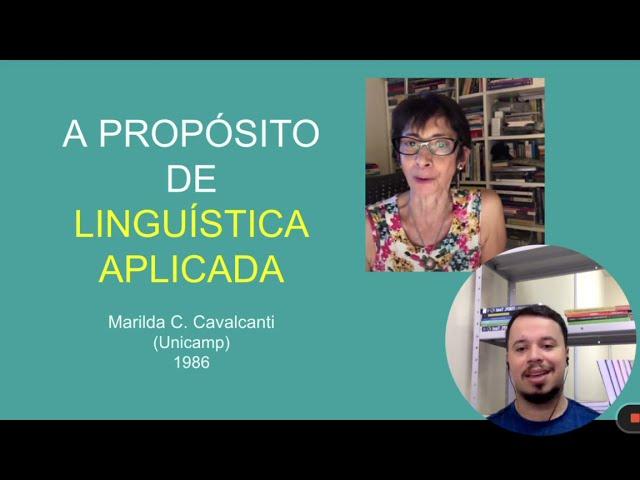 A propósito de Linguística Aplicada (LA)