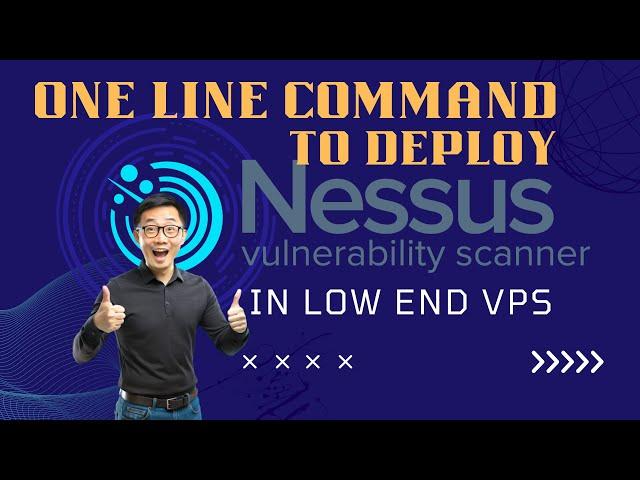 One Line Command To Deploy Tenable Nessus In Low End Free Linux VPS (Simple & Easy) #netsec