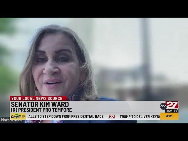 Senator Kim Ward attends Republican National Convention