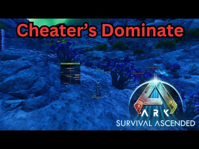 Cheaters Have RUINED Official Small Tribes - Ark Survival Ascended