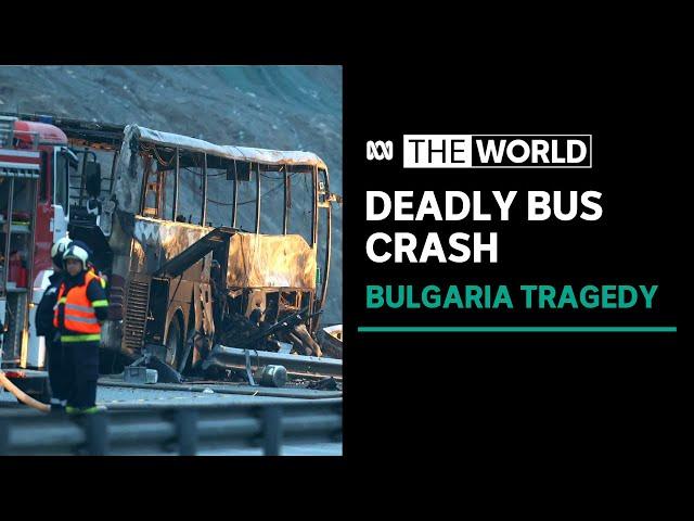 Dozens killed after bus catches first and crashes in Bulgaria | The World