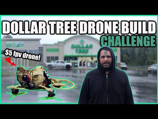 Dollar tree drone build challenge! | $5 fpv drone frame