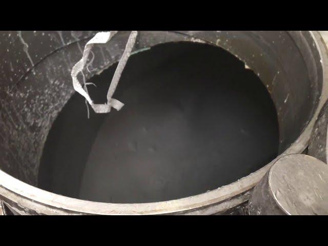 Toll blending solve solids in waterbased mixing vessel of 20MT