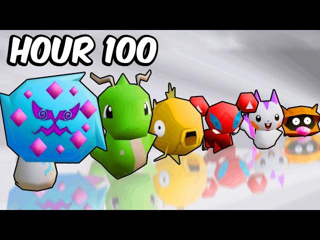 I Spent 100 Hours SHINY Hunting in Pokemon Rumble!