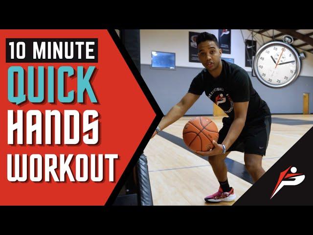 10 Minute Follow Along Dribbling Workout | How To Get Quick Hands | Pro Training Basketball