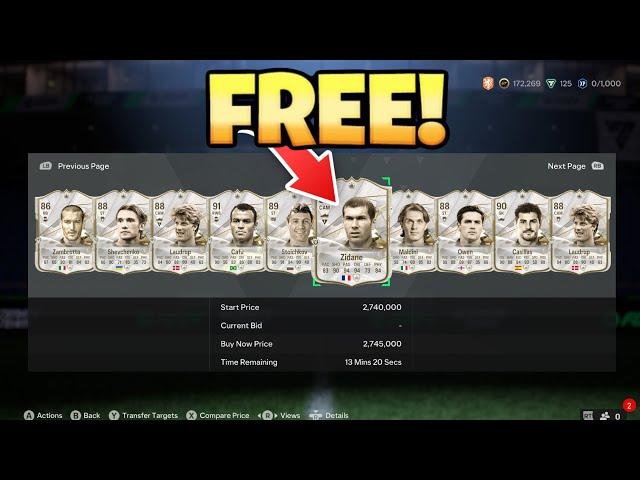 How To Get ANY ICON For FREE in FC 24!