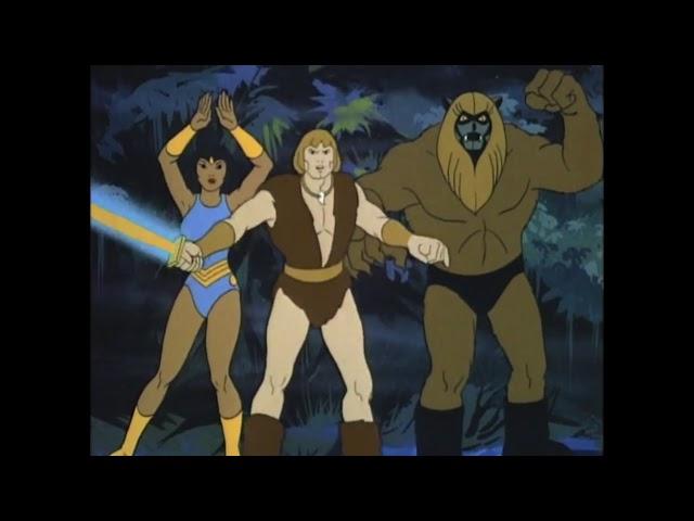 Thundarr the Barbarian Fights the Statue of Liberty