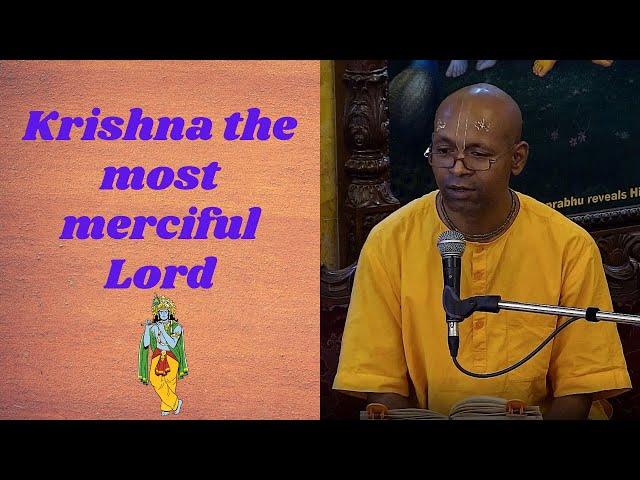 26th Dec. '24 | H.G. Pavaneshwar Prabhu | Krishna the most merciful Lord | ISKCON Chowpatty Mumbai.