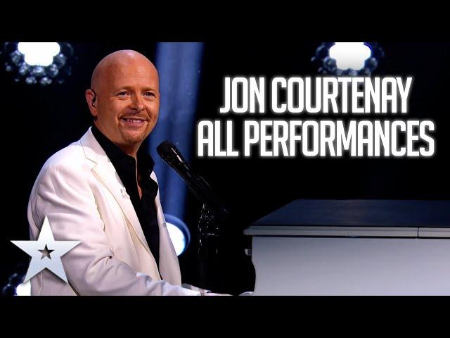 The one and only, jestful Jon Courtenay | All Performances | Britain's Got Talent