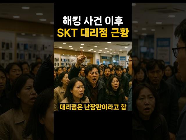 해킹 사건 이후 SKT 대리점 근황