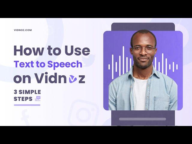 Convert Text to Speech by AI with Real Human Voice for Free - Vidnoz