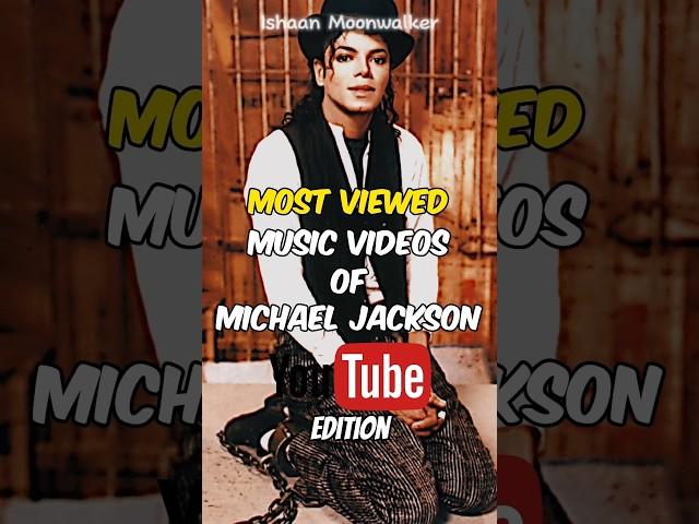 Top 10 Music Videos of Michael Jackson! (REUPLOAD) #shorts #michaeljackson #songs #music #dance