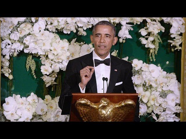 Barack Obama struggles to pronounce Mississauga during state dinner speech