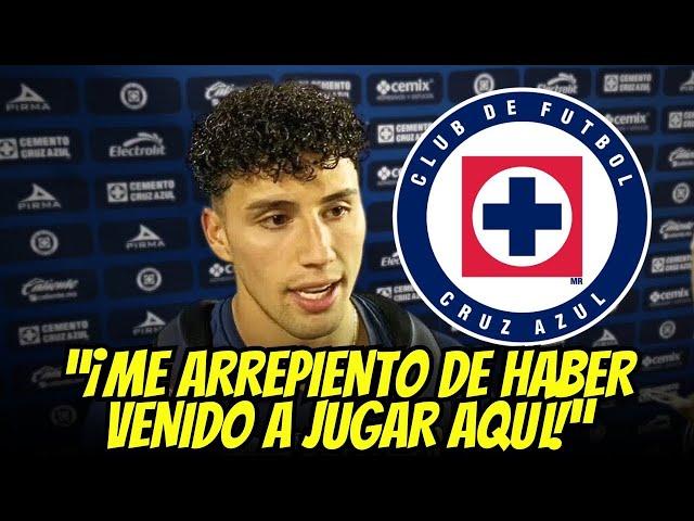 ¡BOMBAZO! JORGE SÁNCHEZ: 'Me ARREPIENTO de haber LLEGADO al CRUZ AZUL' | noticias de cruz azul hoy