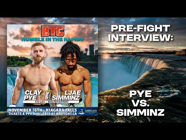 Undefeated Fighters Faceoff in Niagara: Pye vs. Simminz Preview