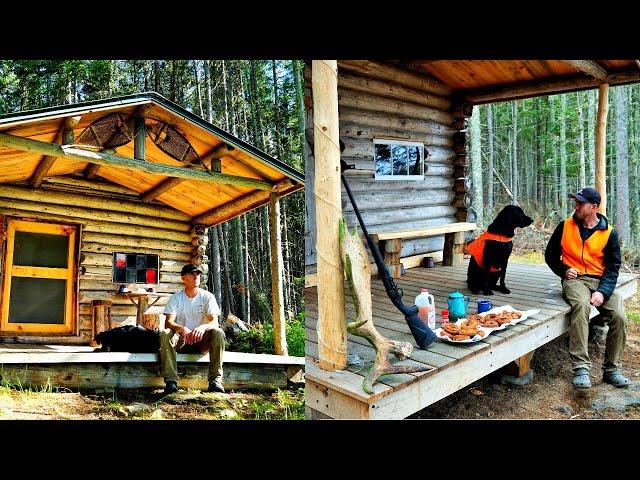 Building an Off Grid Log Cabin | MY SUMMER IN THE MAINE WOODS (Full Movie)