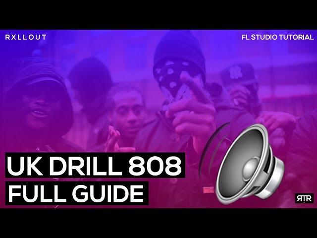 How to make INSANE sliding 808 patterns | UK Drill/Trap Tutorial | Full Guide