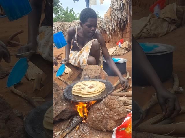 African village breakfast #shortfeed #africa