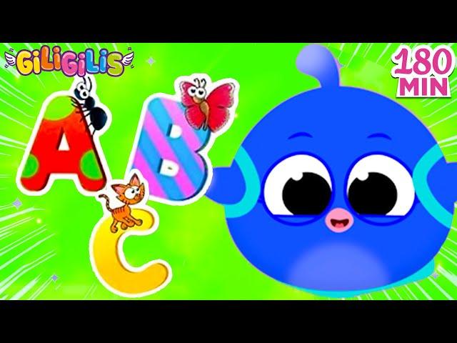 Let's Learn ALPHABET Together! ABC: What Comes After A? Letter Learning Song For Kids By Giligilis